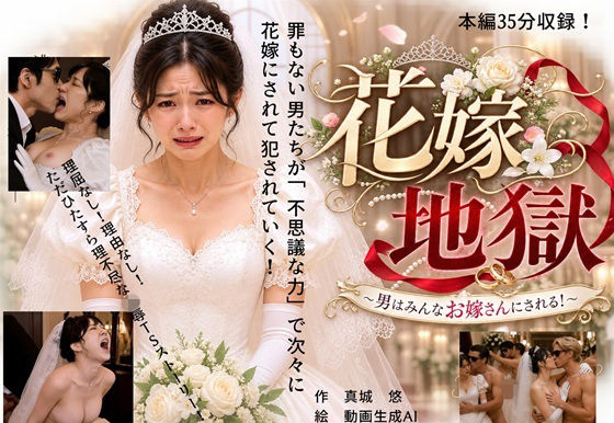 花嫁地獄  男たちはみんなお嫁さんにされる｜同人作品レビュー【18禁】
