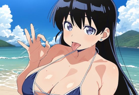 水着の鉱物女子とラブラブエッチ＆NTRエッチ｜同人作品レビュー【18禁】