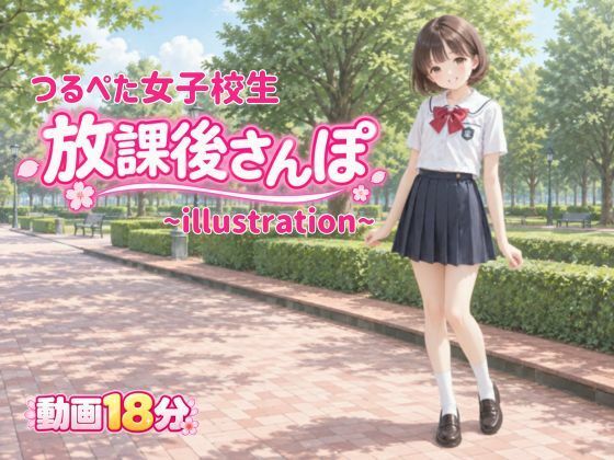 【動画】つるぺた女子校生放課後さんぽ｜同人作品レビュー【18禁】