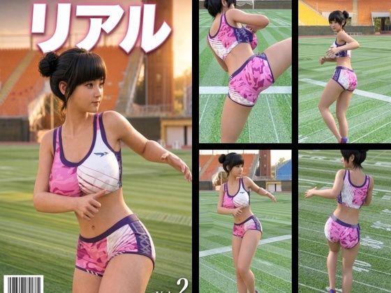 【▲100】大学生グラビアアイドル 一ノ瀬 廻里の陸上コス風写真集 Real_02｜同人作品レビュー【18禁】