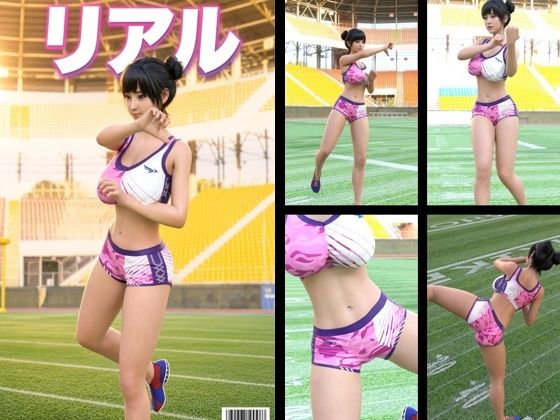 【▲100】大学生グラビアアイドル 一ノ瀬 廻里の陸上コス風写真集 Real_03｜同人作品レビュー【18禁】