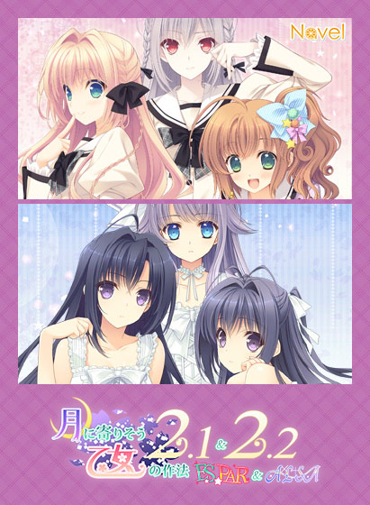 【つり乙】月に寄りそう乙女の作法2.1＆2.2 E×S×PAR！！＆A×L＋SA！！｜評価5.00(1件)・PCゲームレビュー【18禁】