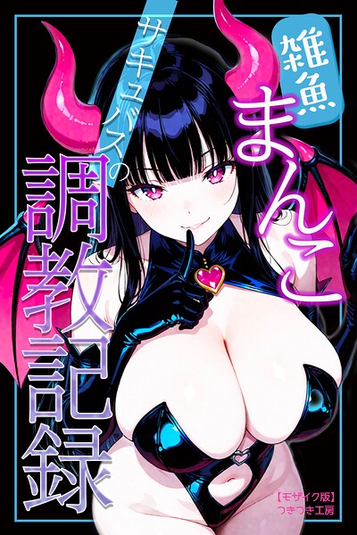 雑魚まんこサキュバスの調教記録【モザイク版】｜成人向け漫画レビュー【18禁】